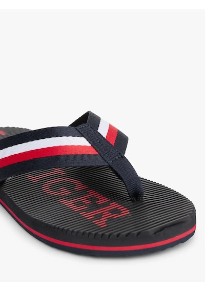 Tommy Hilfiger Massage Hılfıger Bea, Dw5 Siyah Erkek Terlik