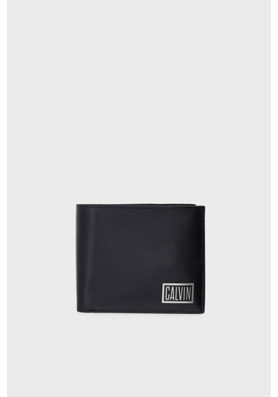 Calvin Klein Logolu Deri Cüzdan Lv04d1268gub1 Erkek Cüzdan Lv04d1268g Ub1 Siyah SİYAH