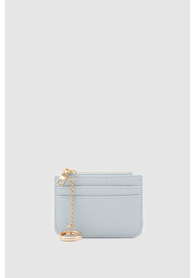 Shule Bags Nook Fermuarlı Charm Kartlık Bebe Mavi
