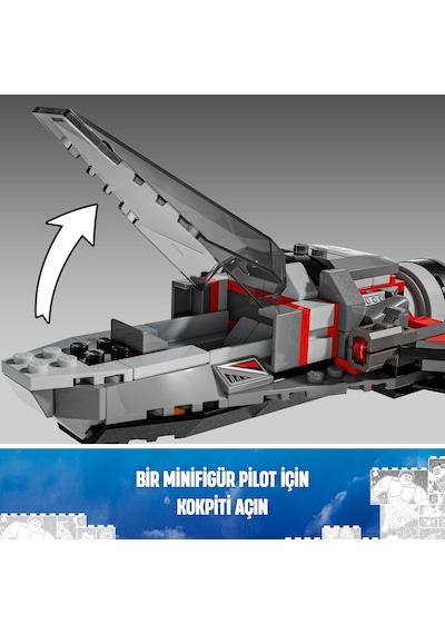LEGO® Marvel Kaptan Amerika ile Red Hulk Savaşı 76292 - 7 Yaş ve Üzeri Süper Kahraman Jeti İçeren Yaratıcı Oyuncak Yapım Seti (223 Parça)