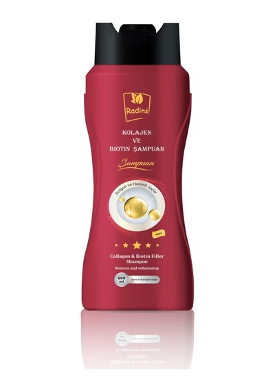 Radins Kolajen ve Biotin Şampuanı 600 ML