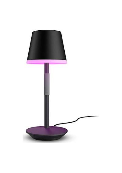 Philips Hue Go Belle Taşınabilir Siyah Masa Lambası Siyah