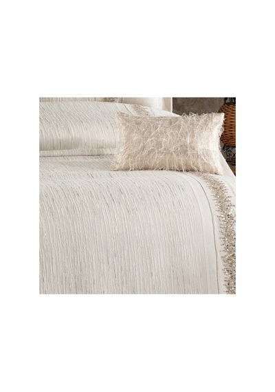 Eliza Yatak Örtüsü Seti 4 Parça %100 Şönil Çok renkli
