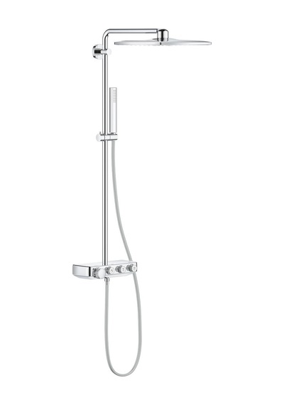 Euphoria Smartcontrol System 310 Cube Duo Duvara Monte Termostatik Bataryalı Duş Sistemi - 26508000