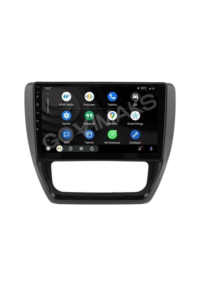 Govimaks Volkswagen Jetta 2012-2019 Dıjıtal Uyumlu 8gb Ram 128gb Hafıza Androıd Multımedıa Teyp 10.1"