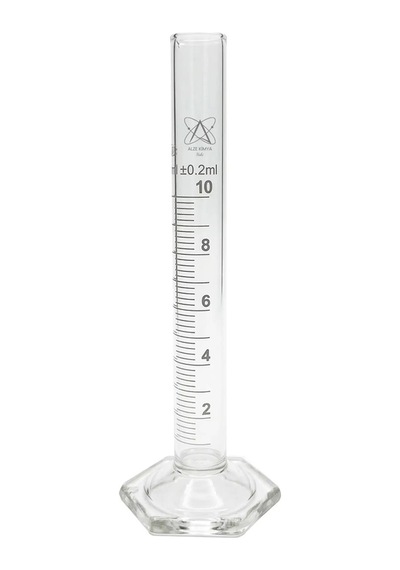 Cam Mezür Dereceli Silindir - Boyut Seçenekleri İle - 10 Ml