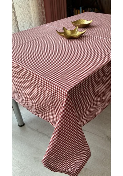 Örtüsü Sofra Bezi 170x170 Cm Bordo Genel