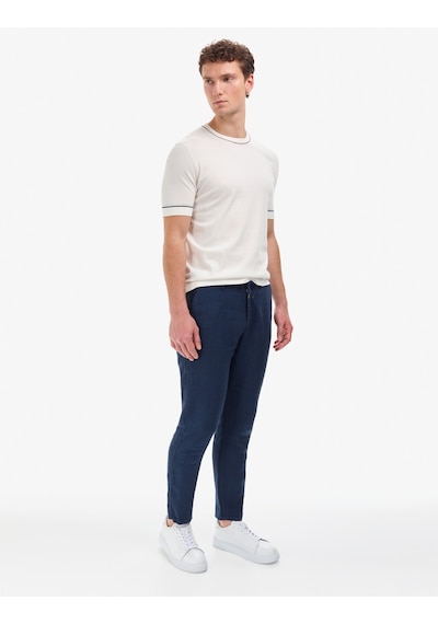Pierre Cardin Erkek Lacivert Pantolon Kanvas-chino 50320846-vr033