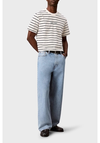 Calvin Klein Çizgili Pamuklu Relaxed Fit Bisiklet Yaka T Shirt Lv04rg236gyas Erkek T Shirt Lv04rg236g Yas Krem Calvin Klein Çizgili Pamuklu Relaxed Fit Bisiklet Yaka T Shirt Lv04rg236gyas Erkek T Shirt Lv04rg236g Yas Krem