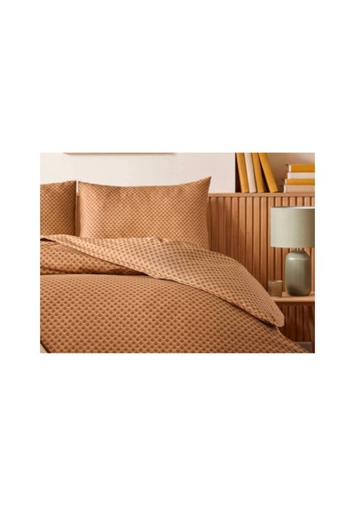 Doqu Home Casual Nevresim Takımı / Yatak Örtüsü Seti Çift Kişilik - Vizon Bej