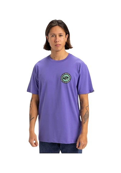 Quıksılver Quiksilver Circle Back Erkek Mor Tişört Pmg0 Mor
