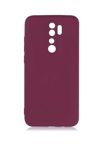 Ekılıf - Xiaomi Redmi Note 8 Pro Uyumlu Kılıf İçi Kadife Koruyucu Mara Lansman Kapak - Koyu Mor