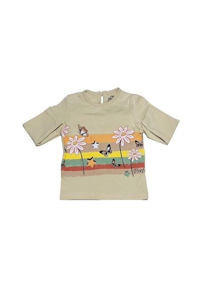 Baby Pink Renkli Kız Çocuk Alt Üst Bej