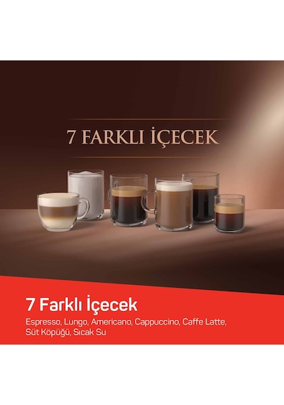 Arzum OK0047 Okka Barista Compact 1400 W Süt Hazneli 15 Bar Basınçlı Otomatik Espresso Makinesi