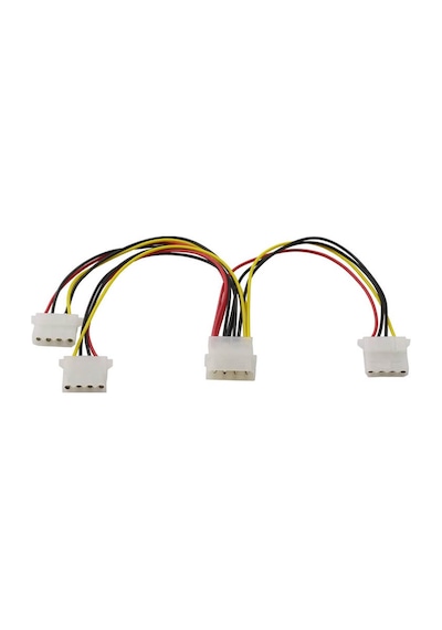 Power Çoklayıcı Kasa Içi 4 Pin Molex 1 Erkek 3 Dişi Kablo