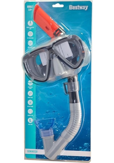 Bestway Vakumlu Snorkel Maske Set Bw24029 Çok Renkli