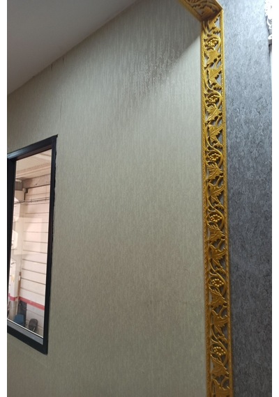 Decogold Beyaz Altın Duvar Ve Tavan Bordürü 10 Cm Eninde 100cm Uzunluğunda Dgk-14