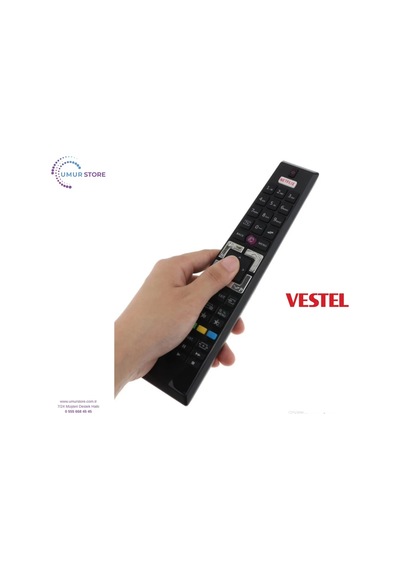 Vestel İle Uyumlu 49ub8300 Smart Led Tv Kumandası