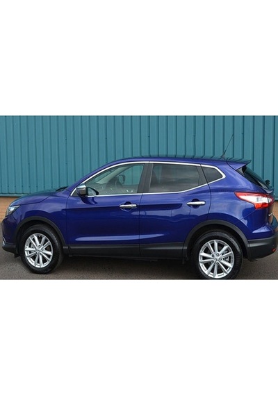 Nissan Qashqai Uyumlu 2014 Ve Üzeri Krom Kapı Kolu 4 Kapı 2 Kapı Sensörlü Paslanmaz Çelik