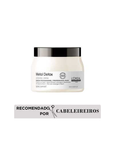 Serie Expert Metal Detox Işlem Görmüş Saçlar İçin Maske 500ml