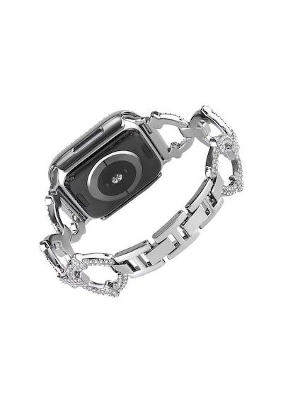 Apple Uyumlu  Watch 7 45 MM Krd-57 Metal Kordon