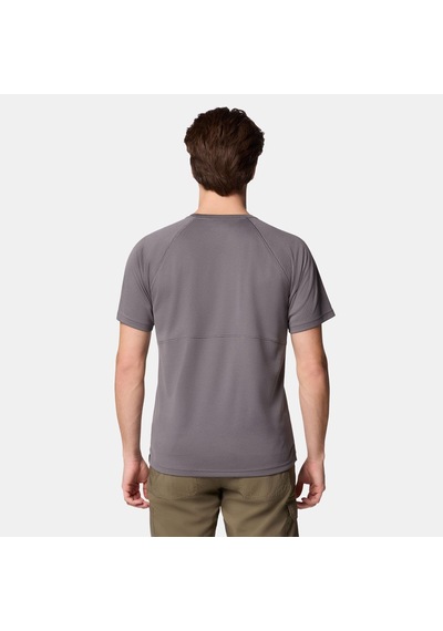 Columbia Ao0944 Alpine Chill Pro Ss Crew Erkek T-shirt-31744 Koyu Gri