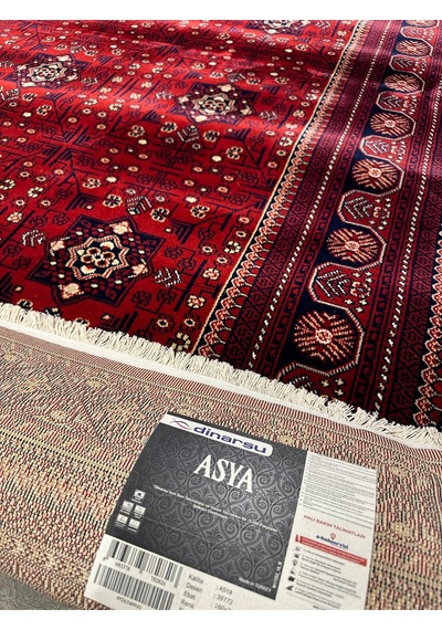 Halı Asya Koleksiyonu 39772-010 Kırmızı Renkli