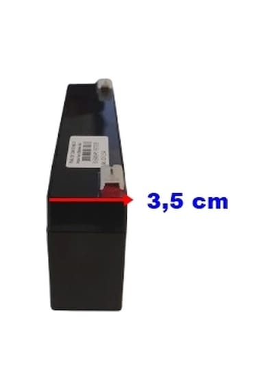 İthal 12v 2,3ah 12 Volt 2,3 Amper Kuru Bakımsız Akü Oyuncak Aküsü