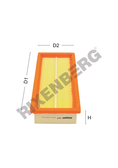 Fıat Panda 1.2 Hava Filtresi Rxa4290-55183269-c2872-lx1601-e634l