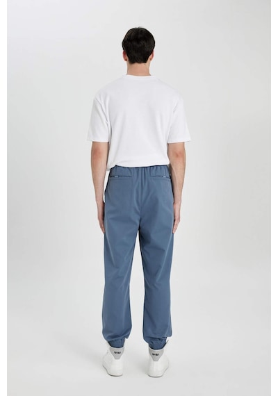 DeFacto Jogger Gabardin Pantolon Regular Beli Bağcıklı Cepli Lastikli Paça B7493AX24SPIN260 DeFacto Jogger Gabardin Pantolon Regular Beli Bağcıklı Cepli Lastikli Paça B7493AX24SPIN260