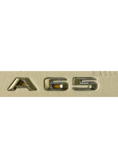 Mercedes Uyumlu Yazı A65 Krom