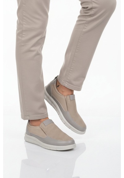 Ayakmod Premium Kum Hakiki Deri Anatomik Erkek Casual Ayakkabı 3704 M