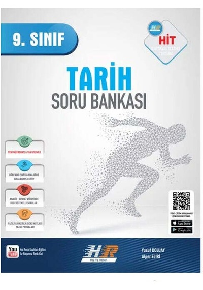 Hız Ve Renk Yayınları 2025 9.sınıf Tarih Hit Soru Bankası