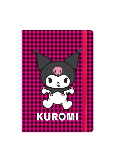 Kuromi A5 80 Yp. Çiz. Sert Kapak Defter Çok Renkli
