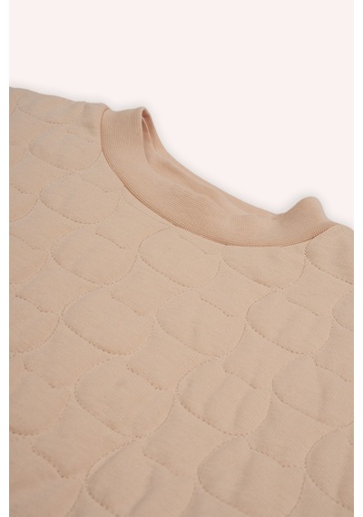 Kız Çocuk Kedi Kapitoneli Somon Sweatshirt 4755292 Kız Çocuk Kedi Kapitoneli Somon Sweatshirt 4755292