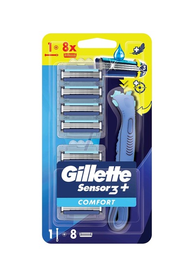 Gillette Sensor3 Plus Comfort H +8 8'li Avantaj Paketi Mıchu