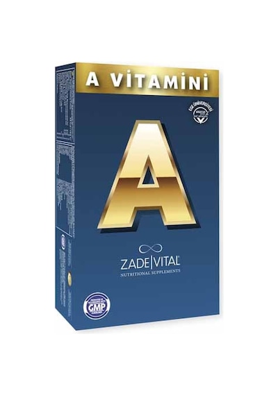Zade Vital A Vitamini Blister 30 Kapsül