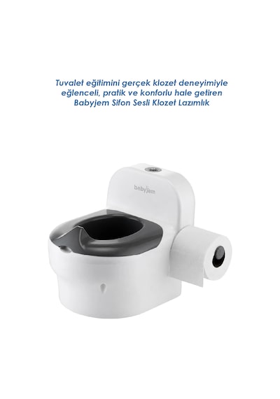 Bebeğimin İlk Tuvaleti Sifon Sesli Lazımlık Oturak