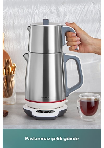 Homend Royaltea 1709H Konuşan Çay Makinesi