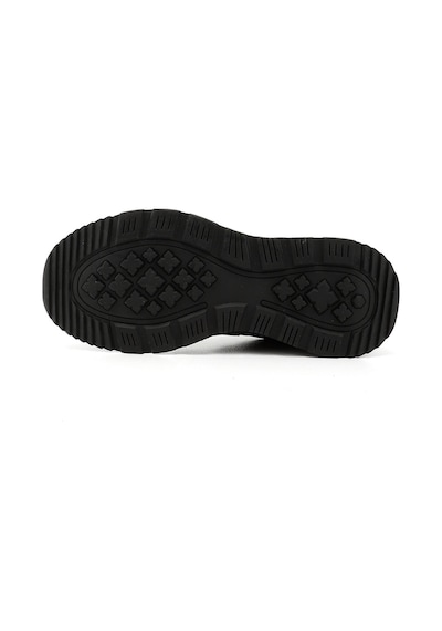 Gönderi(R) Erkek Siyah Bağcıklı Kauçuk Taban Hakiki Deri Sneaker Ddma82242258 Siyah