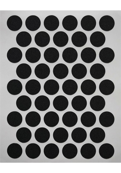 Siyah Yapışkanlı Tapa-14mm