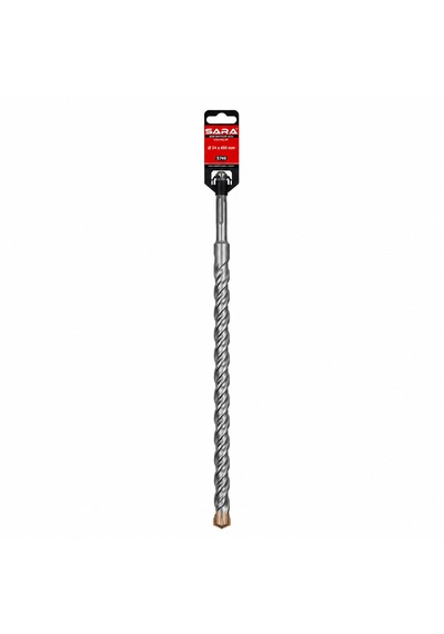 Sara S749 Sds Plus Matkap Ucu 24 X 450 Mm, 2 Kesicili Tungsten Karbür Uçlu