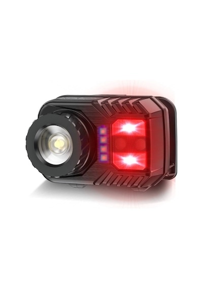 Peakstar Ps-571 Sensör Xpg Cob Led Usb Şarj Edilebilir Lityum Pilli Zoomlu Kafa Lambası Çok Renkli