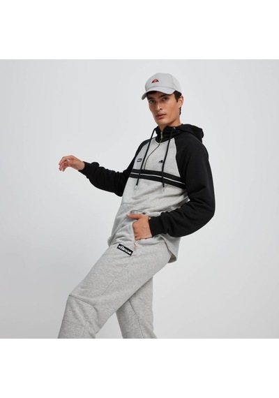 Ellesse Erkek Kapüşonlu 3/4 Fermuarlı Sweatshirt Em080-gr 001