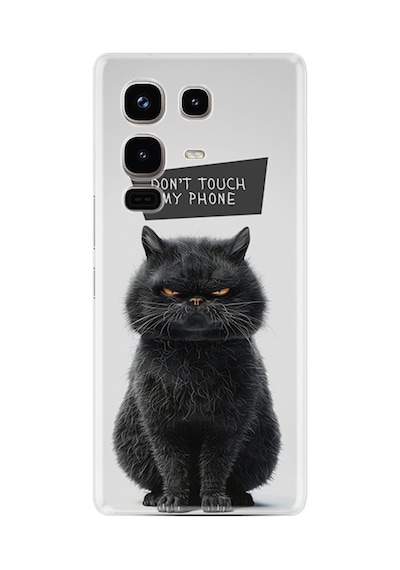 Infinix Note 50 Pro 4g X6855 Kılıf Boutique Baskılı Resimli Don't Touch Cat Pcode -011