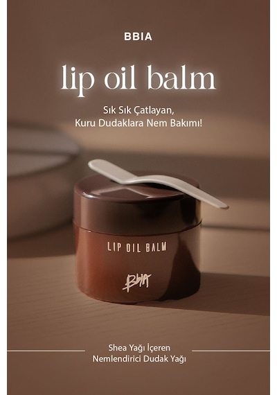 Bbia Shea Yağı İçeren Nemlendirici Dudak Yağı Balmı BBIA Lip Oil Balm