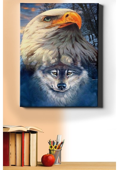 Webstyle Sayılarla Boyama Seti Kasnaklı Rüyalarda Yaşamak 50 X 65 Cm