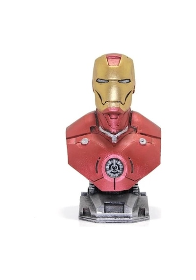 Iron Man Büst Büyük Boy Çok Renkli