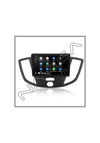 Ford Transit 8 Gb Ram 128 Gb Hafıza Androıd Multımedıa Teyp 9.0 İnç