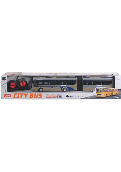 Ctoy Ht227 Uzaktan Kumandalı Körüklü Şehir Otobüsü 61984 Gri Çok Renkli